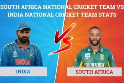 South Africa National Cricket Team vs India National Cricket Team Stats