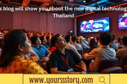 This blog will show you about the new digital technology in Thailand
