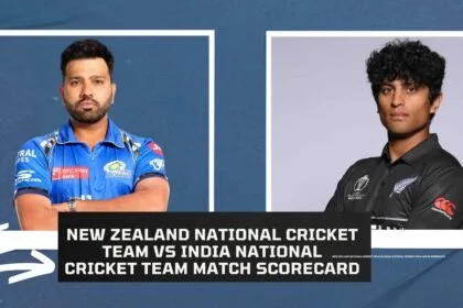 New Zealand national cricket team vs India national cricket team match scorecard