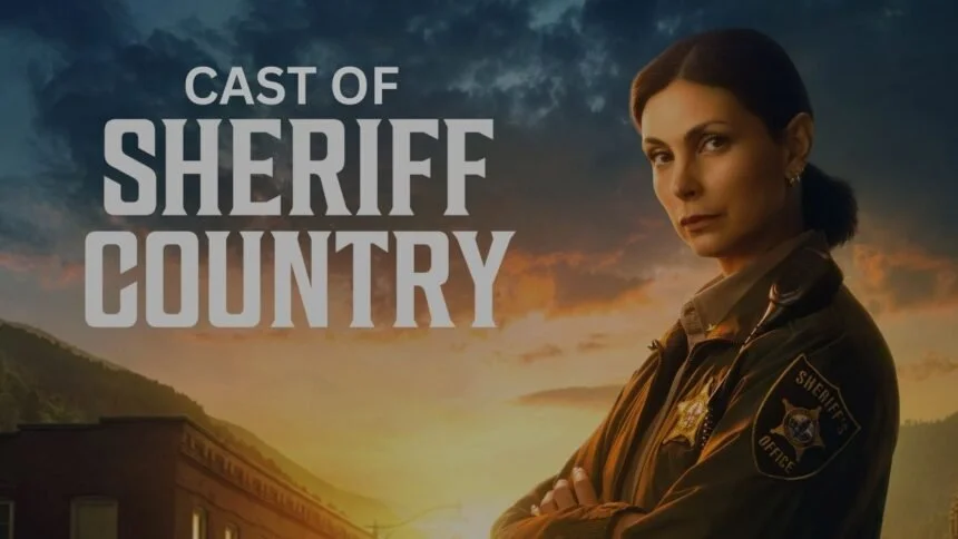 cast of sheriff country W. Ear Brown as Wes Fox Matt Lauria As Boone In the Series Morena Baccarin As Sheriff Mickey Fox Cast of Sheriff Country Morena Baccar